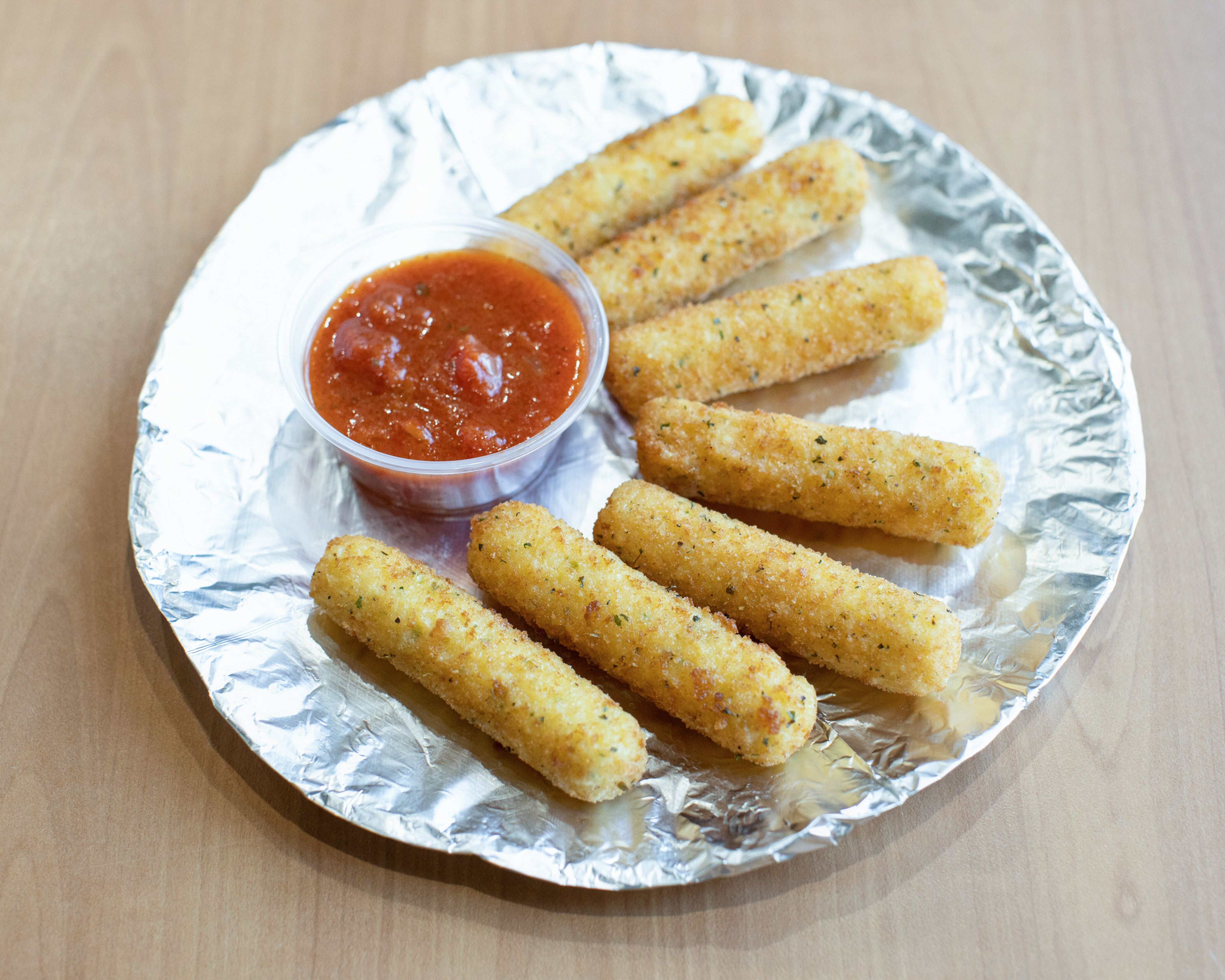 Order Breaded Mozzarella Sticks food online from Mark Pizza & Subs store, Wellesley on bringmethat.com
