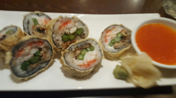 Order Hawaii Roll food online from Sushi Oya store, New York on bringmethat.com