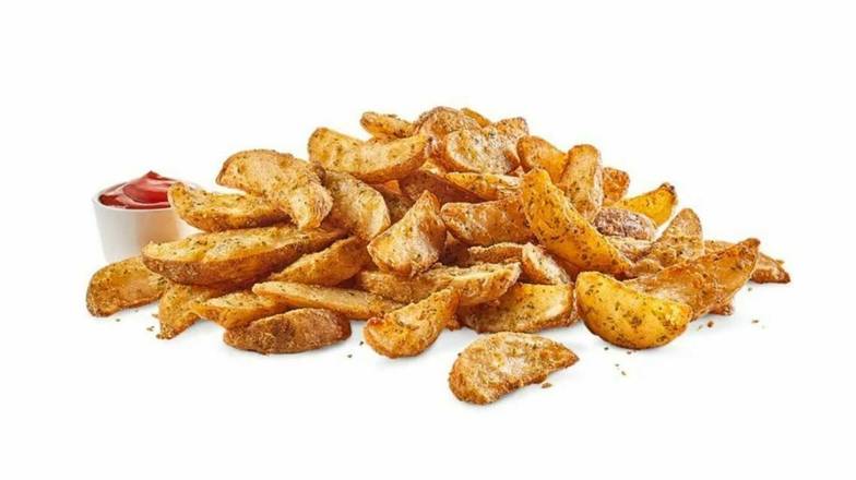 Order Large Potato Wedges food online from Wild Burger store, Lexington on bringmethat.com
