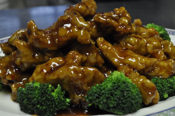 Order 62. Orange Chicken food online from Wing Wah Lau store, Chicago on bringmethat.com