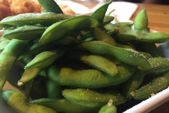 Order Edamame food online from Kuroshio Sushi Bar And Grille store, Smyrna on bringmethat.com