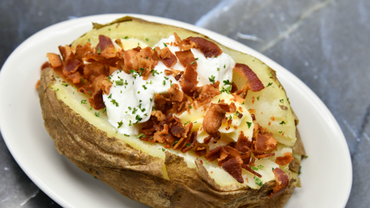 Order Jumbo Baked Potato food online from Morton The Steakhouse store, Palm Desert on bringmethat.com