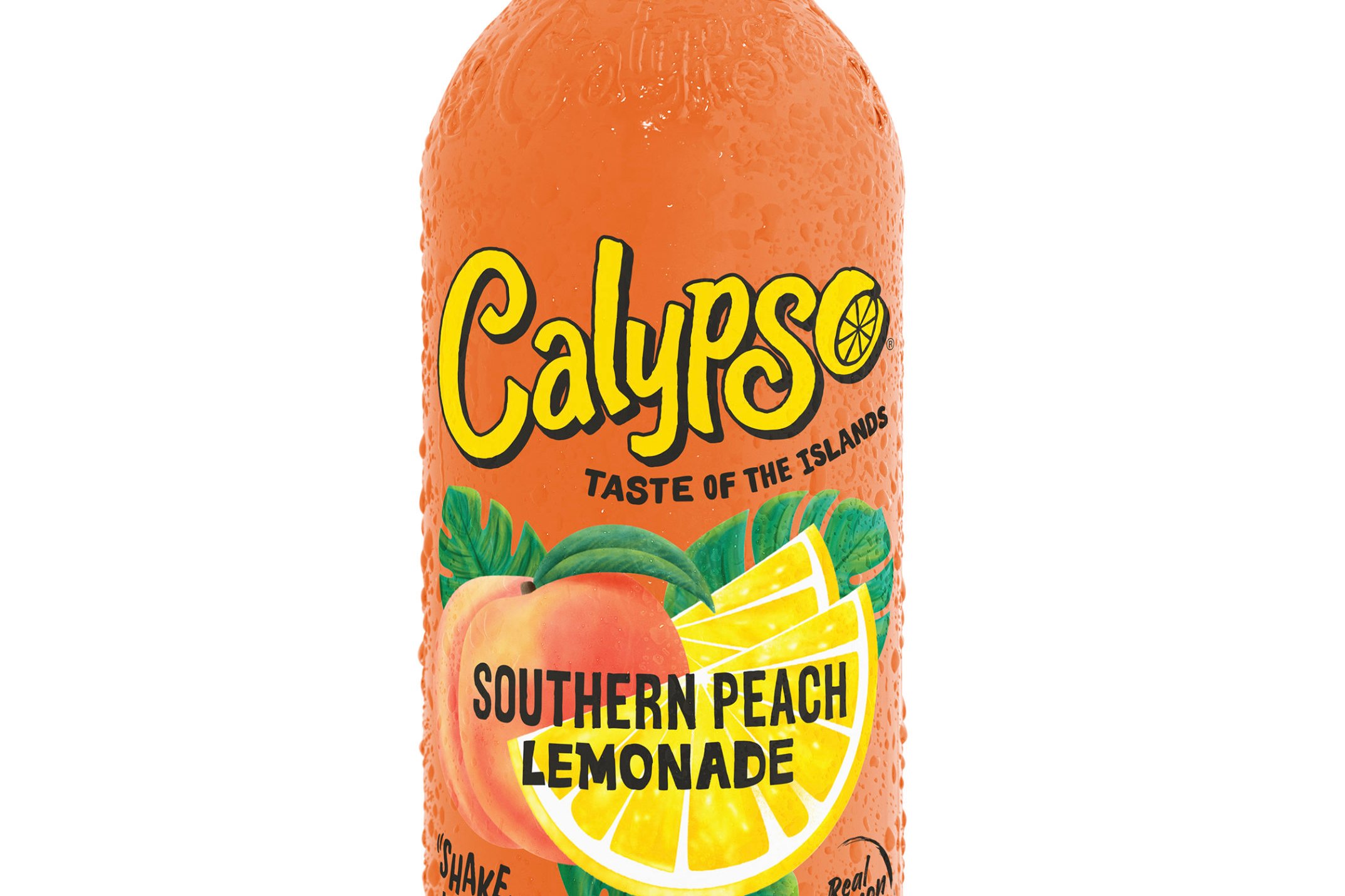 Order Calypso - Southern Peach Lemonade - 16 oz. food online from Luv Mart store, Santa Cruz on bringmethat.com