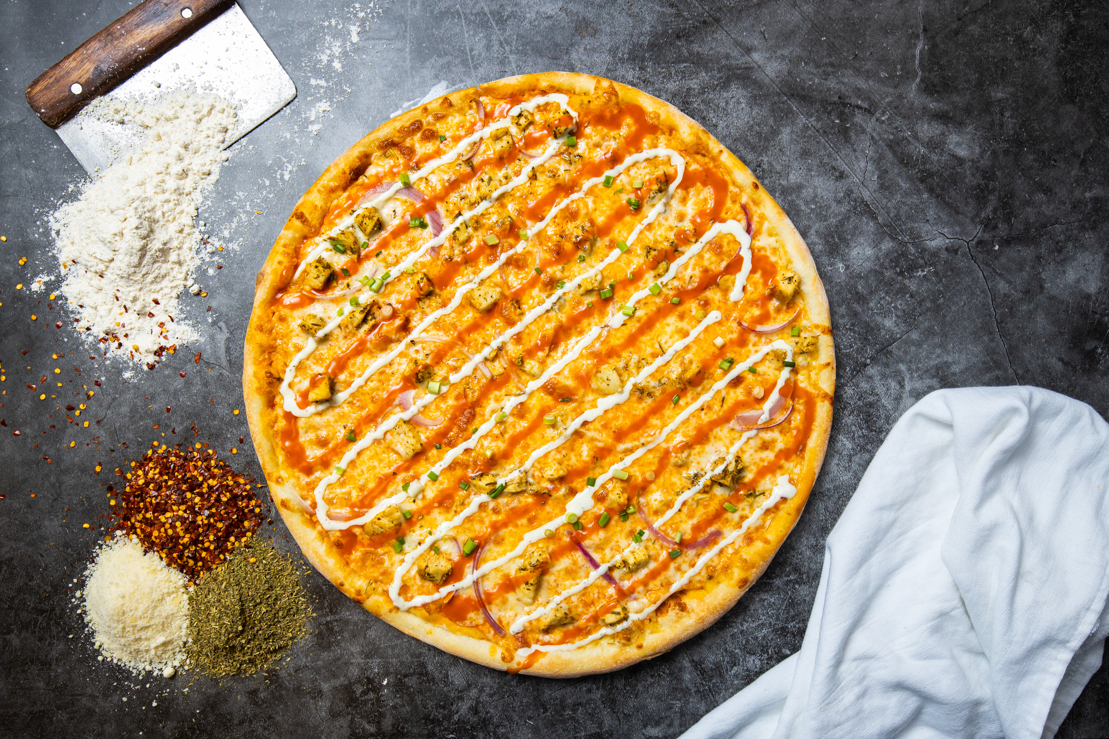 Order Buffalo Chicken Effect Pizza food online from We Knead Pizza store, Philidelphia on bringmethat.com