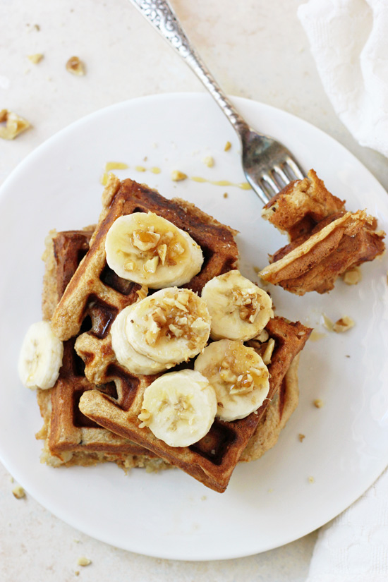 Order Banana Nuts Waffle  food online from Avellino store, Medford on bringmethat.com