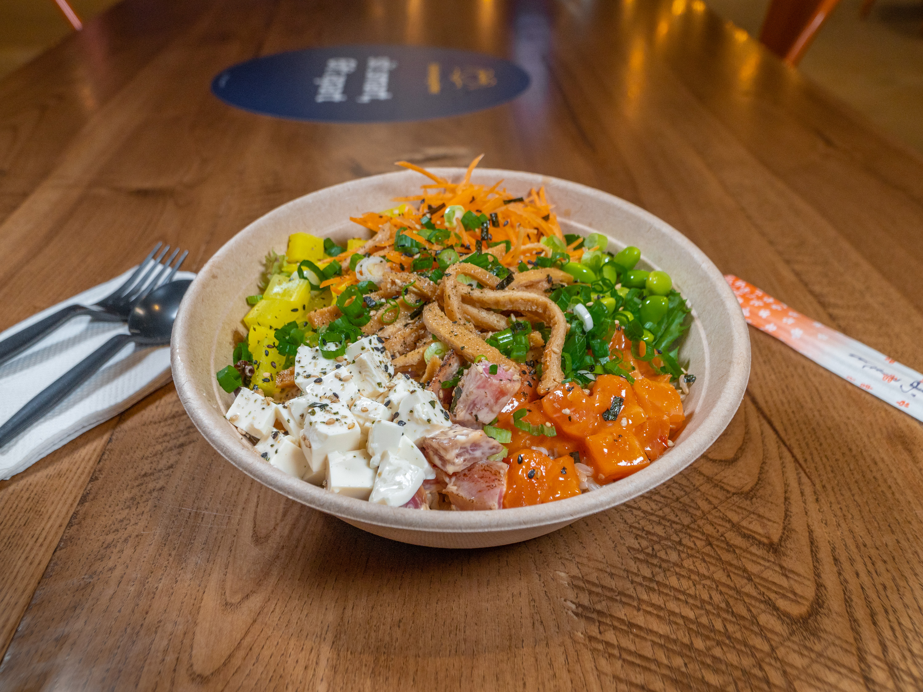 Order Poke Bowl with 3 Scoops of Protein food online from Go Poke store, Arlington on bringmethat.com