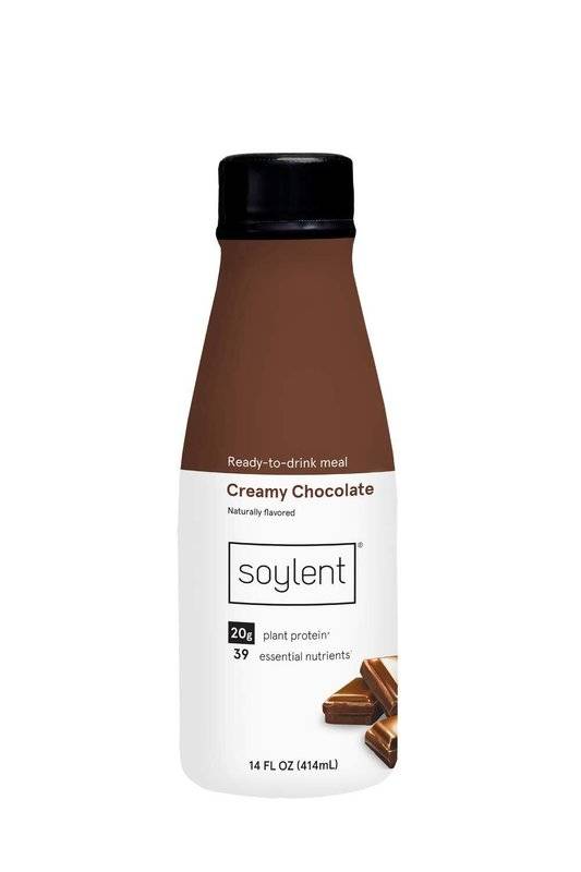 Order Soylent Complete Nutrition Protein Meal Replacement Shake, Creamy Chocolate, 14 oz food online from Everyday Needs by Gopuff store, Lansdowne on bringmethat.com