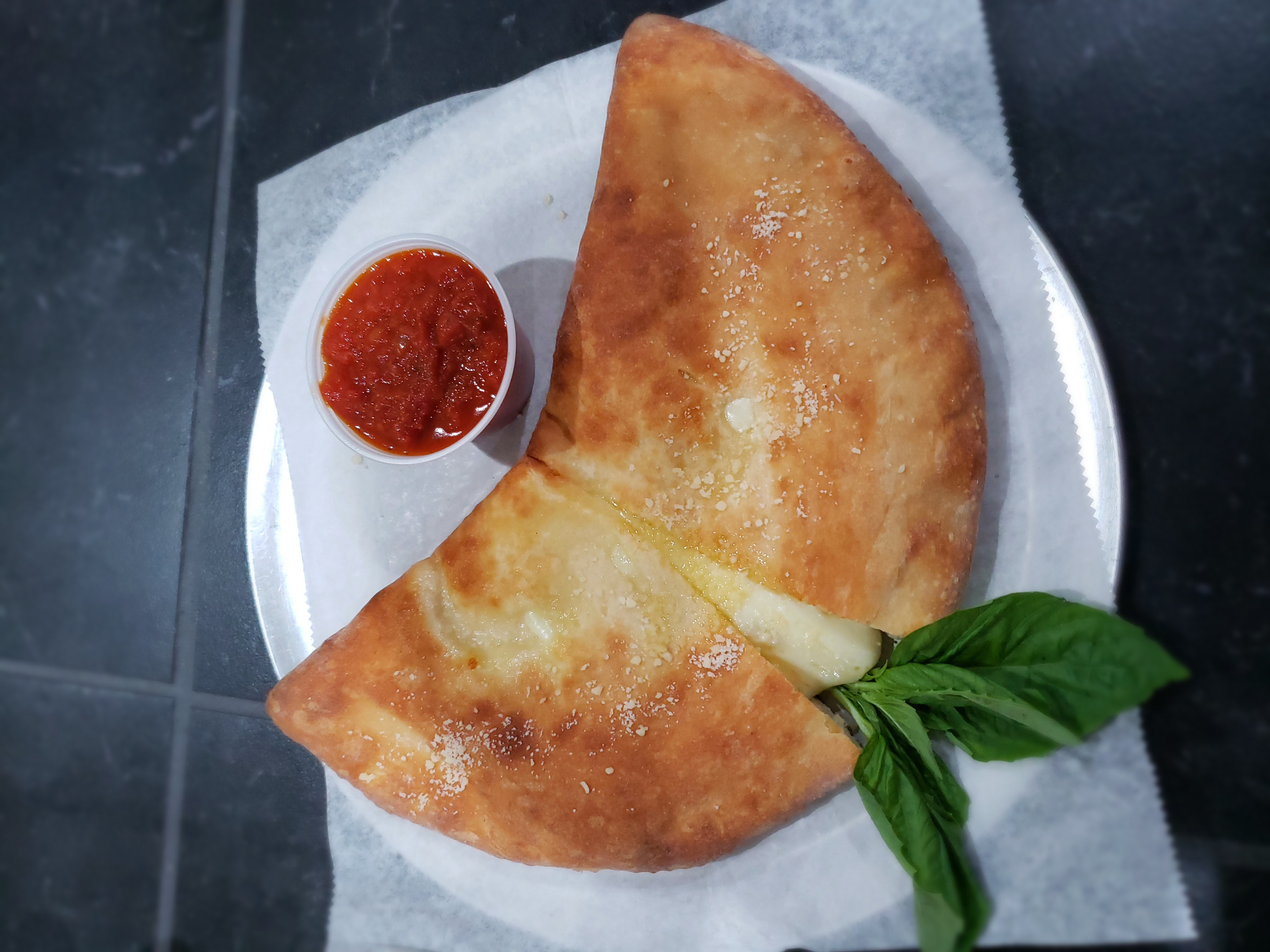 Order Cheese Calzone food online from Picciotti's Pizza store, Henrico on bringmethat.com