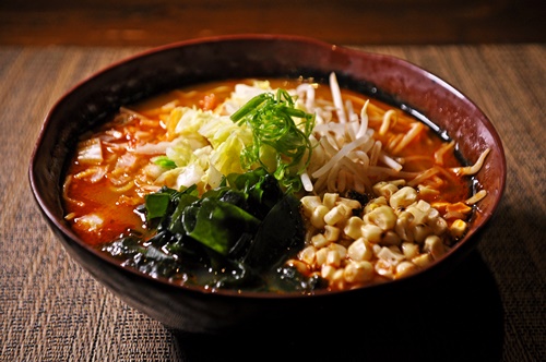 Order Spicy Miso Ramen food online from Zono Sushi store, Glendale on bringmethat.com