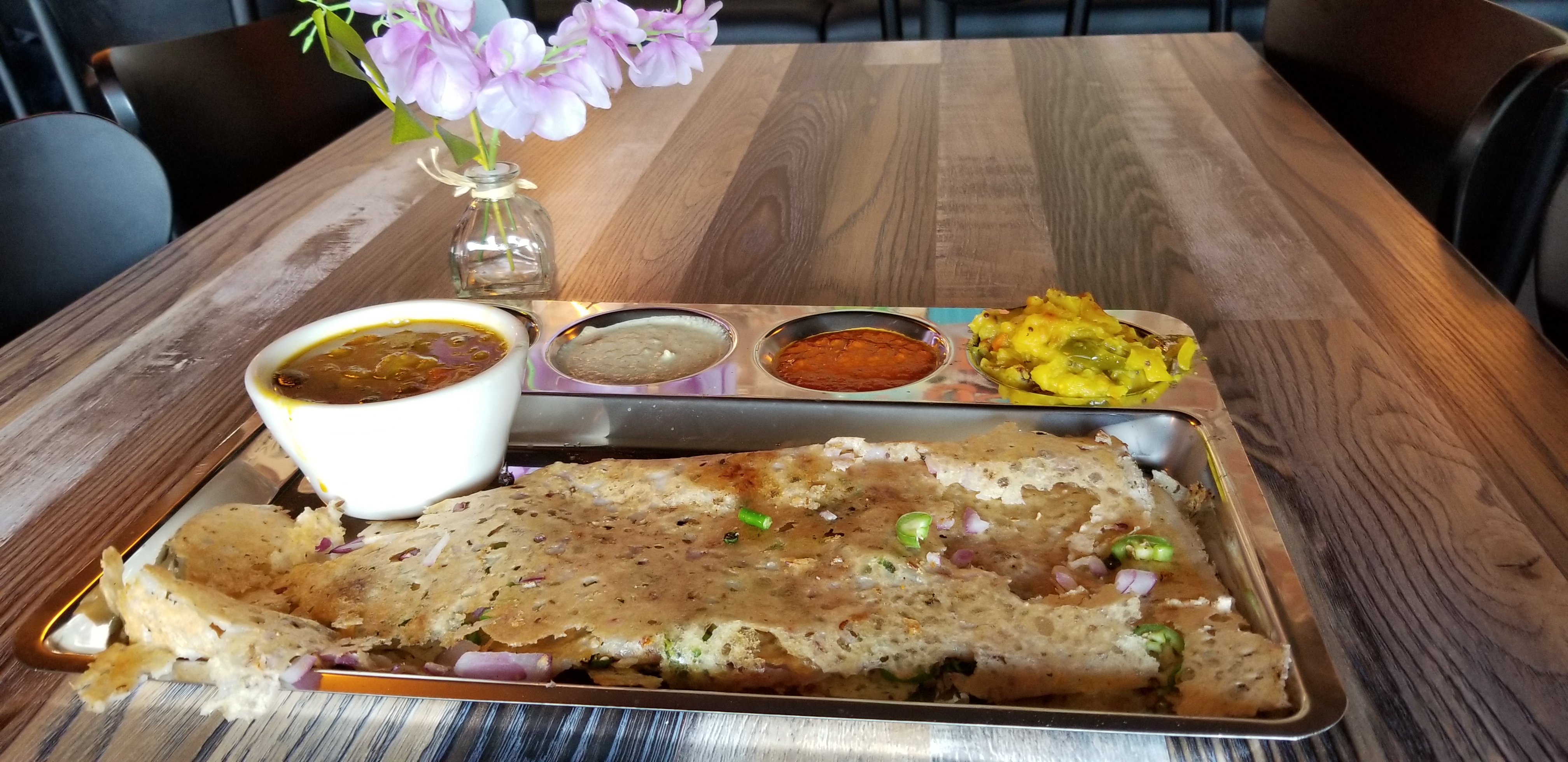 Order Rava Masala Dosa food online from Madras Cafe store, San Diego on bringmethat.com
