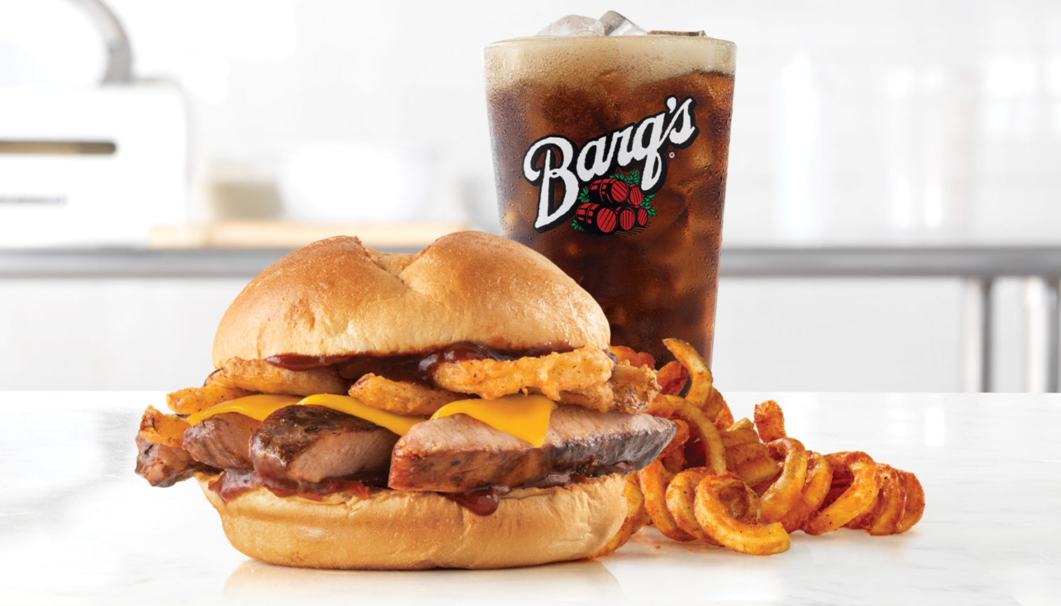Order Real Country Style Rib Sandwich food online from Arby's store, Cleveland on bringmethat.com