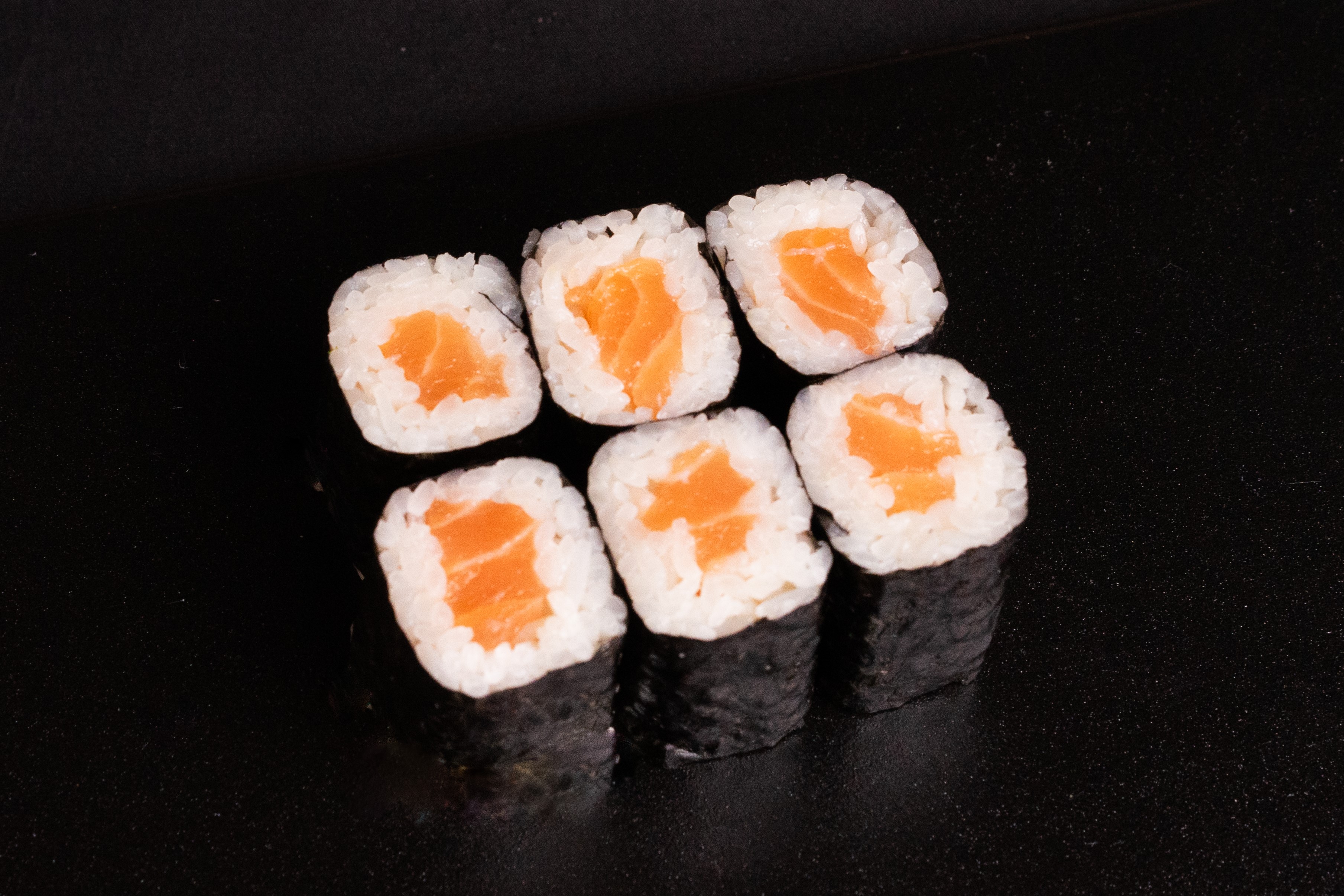 Order Simply Salmon Roll food online from O Maki Rolls + Teriyaki store, Seattle on bringmethat.com