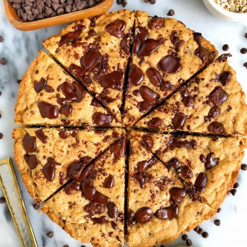 Order Chocolate Chip Cookie food online from Round Table Pizza store, San Diego on bringmethat.com