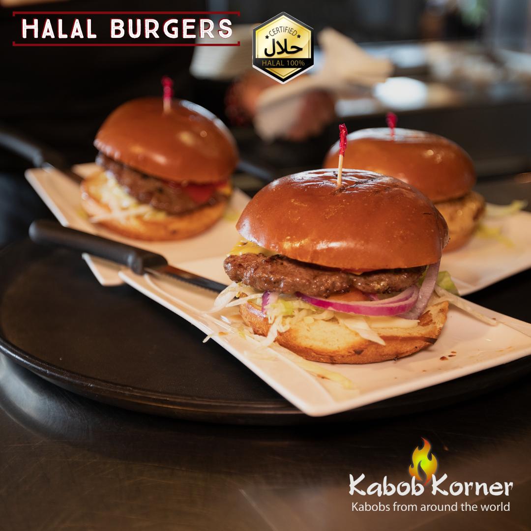 Order Grill Beef Burger food online from Kabob Korner store, Houston on bringmethat.com