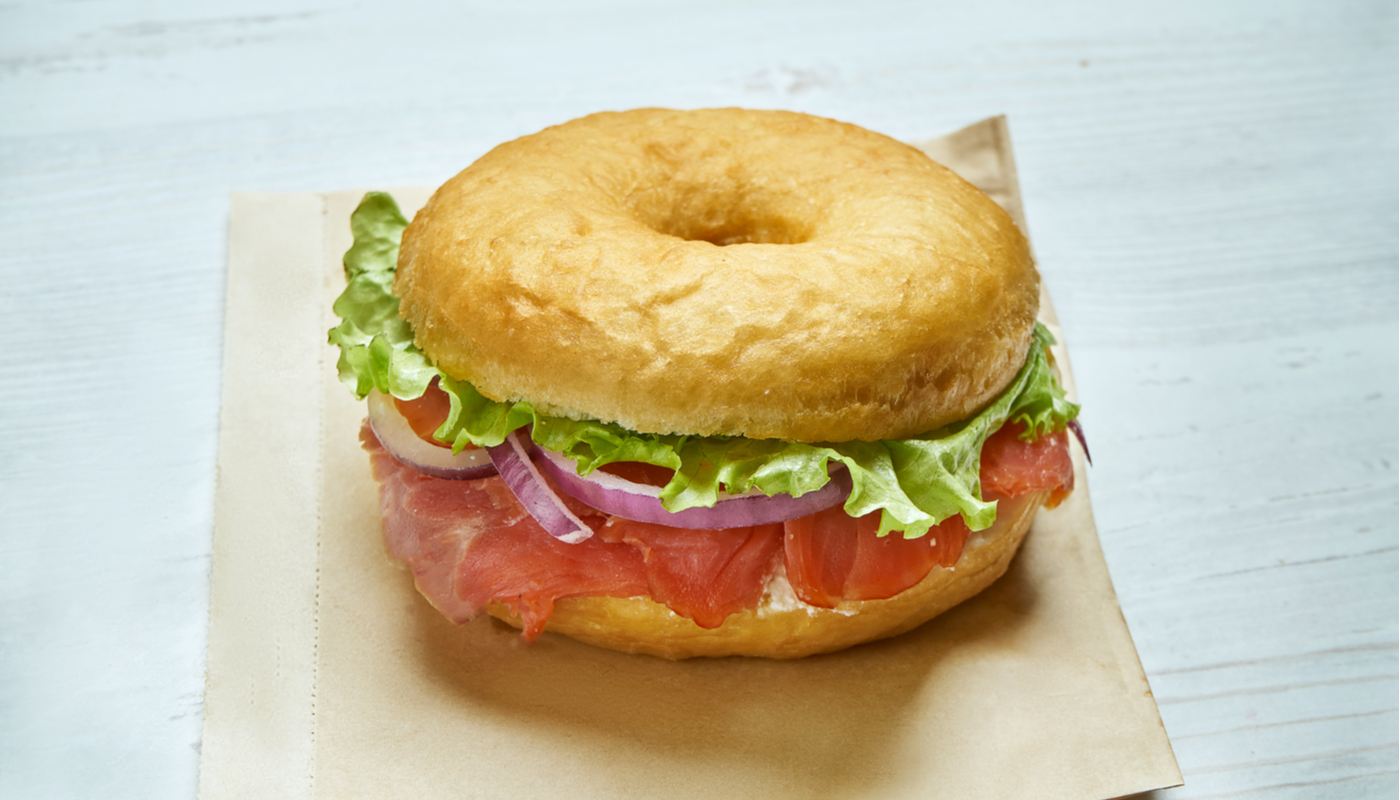 Order Super Bagel food online from Summer Rain Cafe store, San Francisco on bringmethat.com