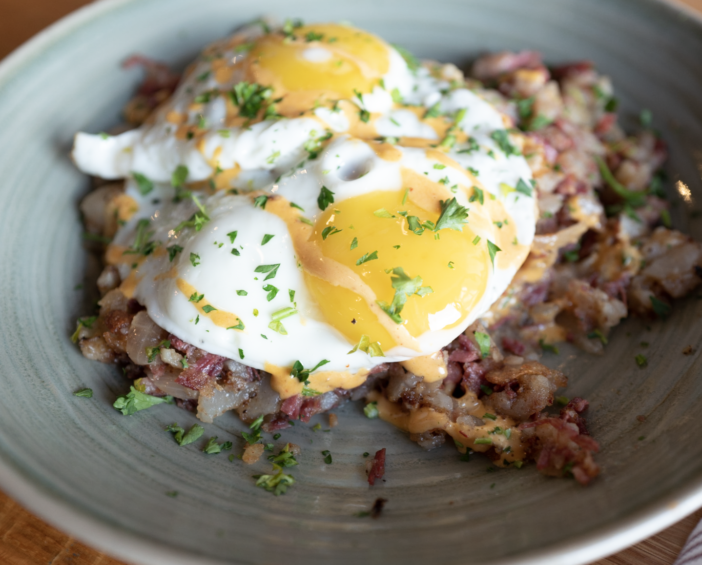 Order Corned Beef Hash food online from Iron Rooster store, Annapolis on bringmethat.com