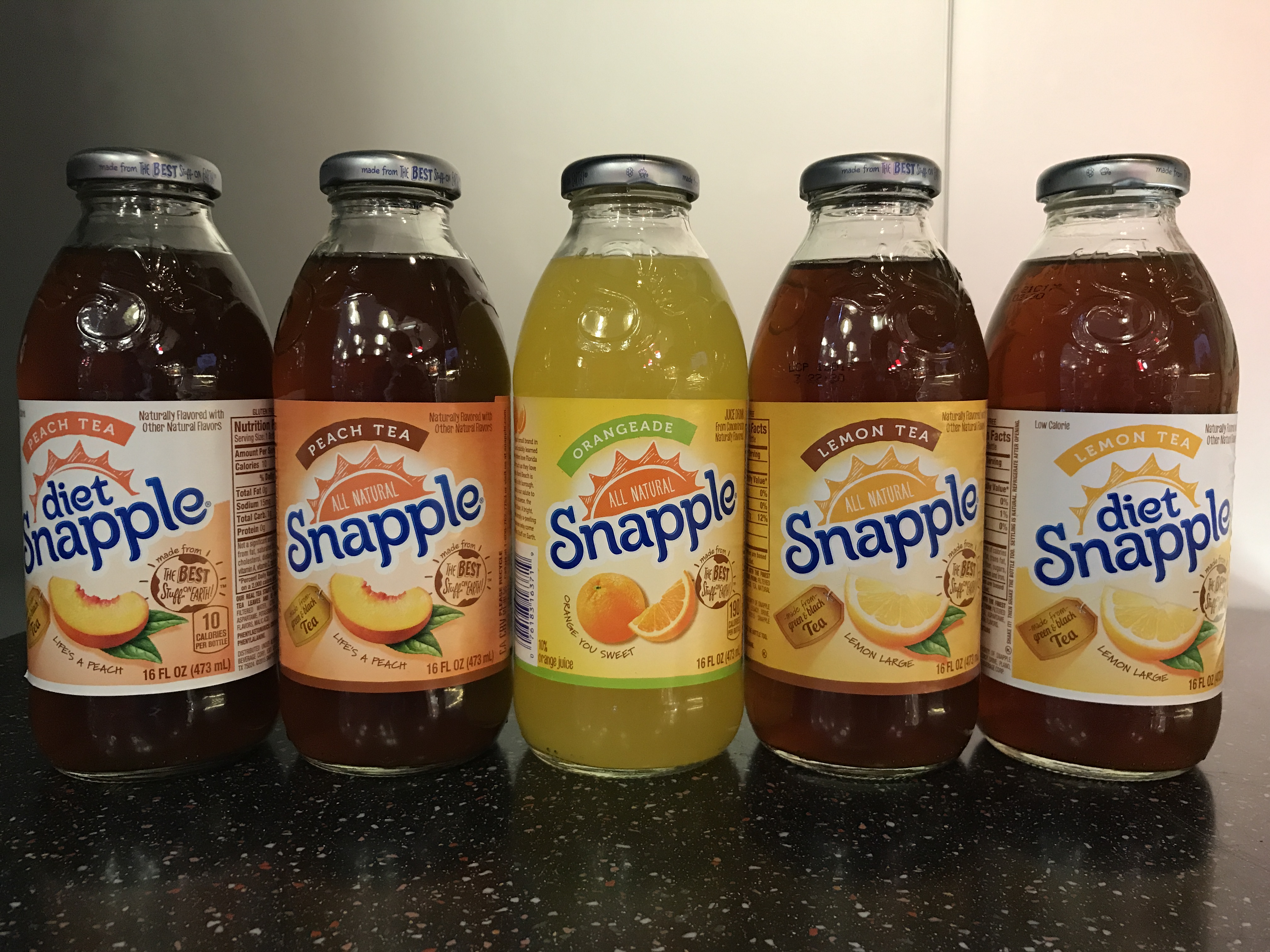 Order D05. Snapple food online from Ollie's To Go store, New York on bringmethat.com