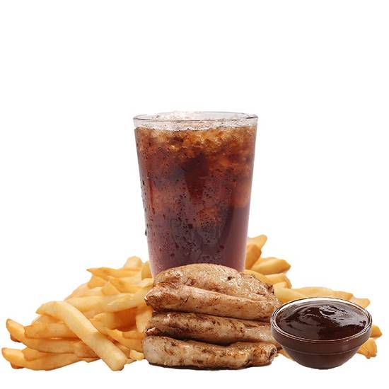 Order 4 Grilled Chicken Tender Basket food online from Hwy 55 Burgers, Shakes & Fries store, Fayetteville on bringmethat.com