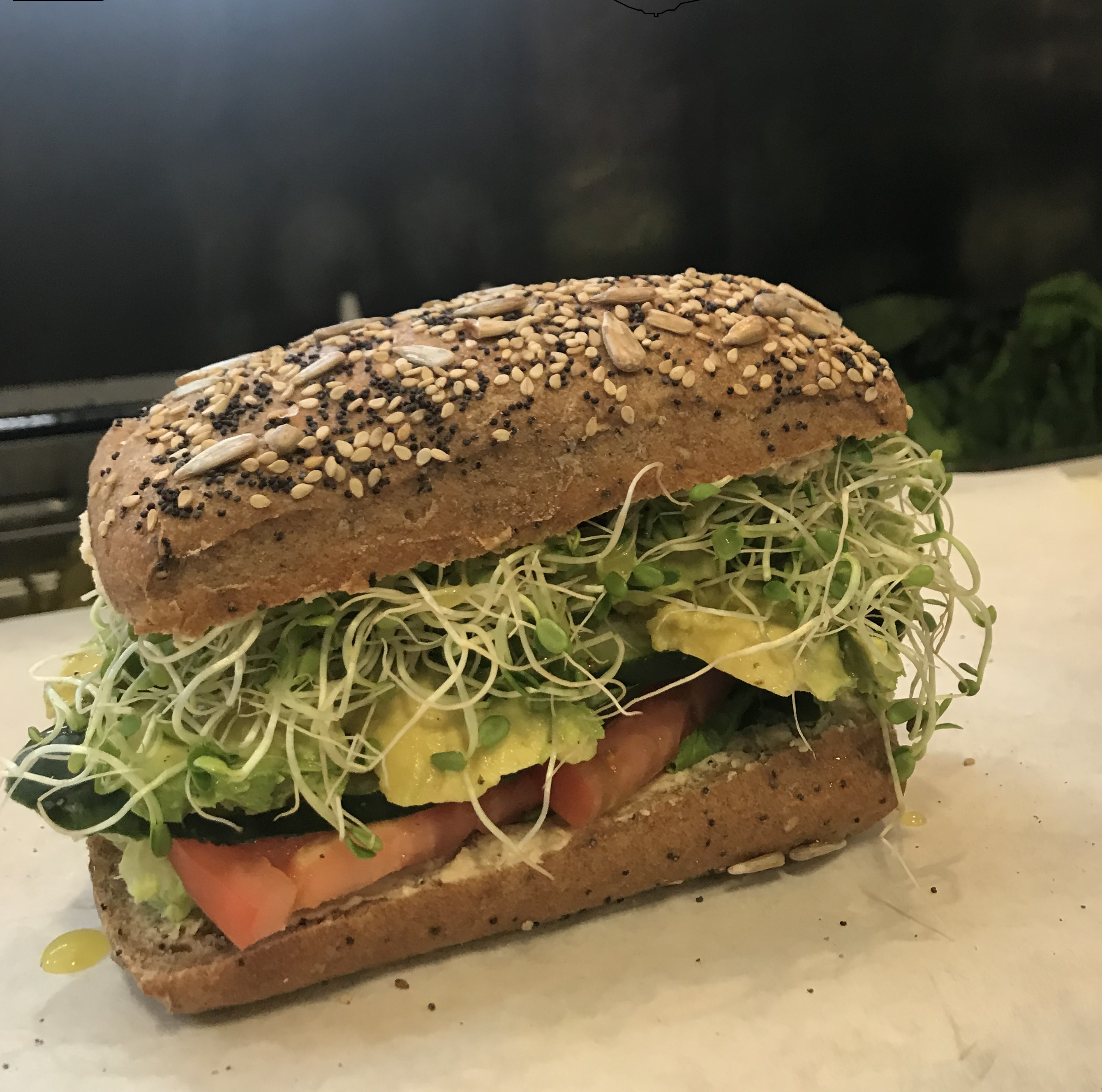 Order Veggie Club Sandwich food online from Handy Deli store, San Francisco on bringmethat.com
