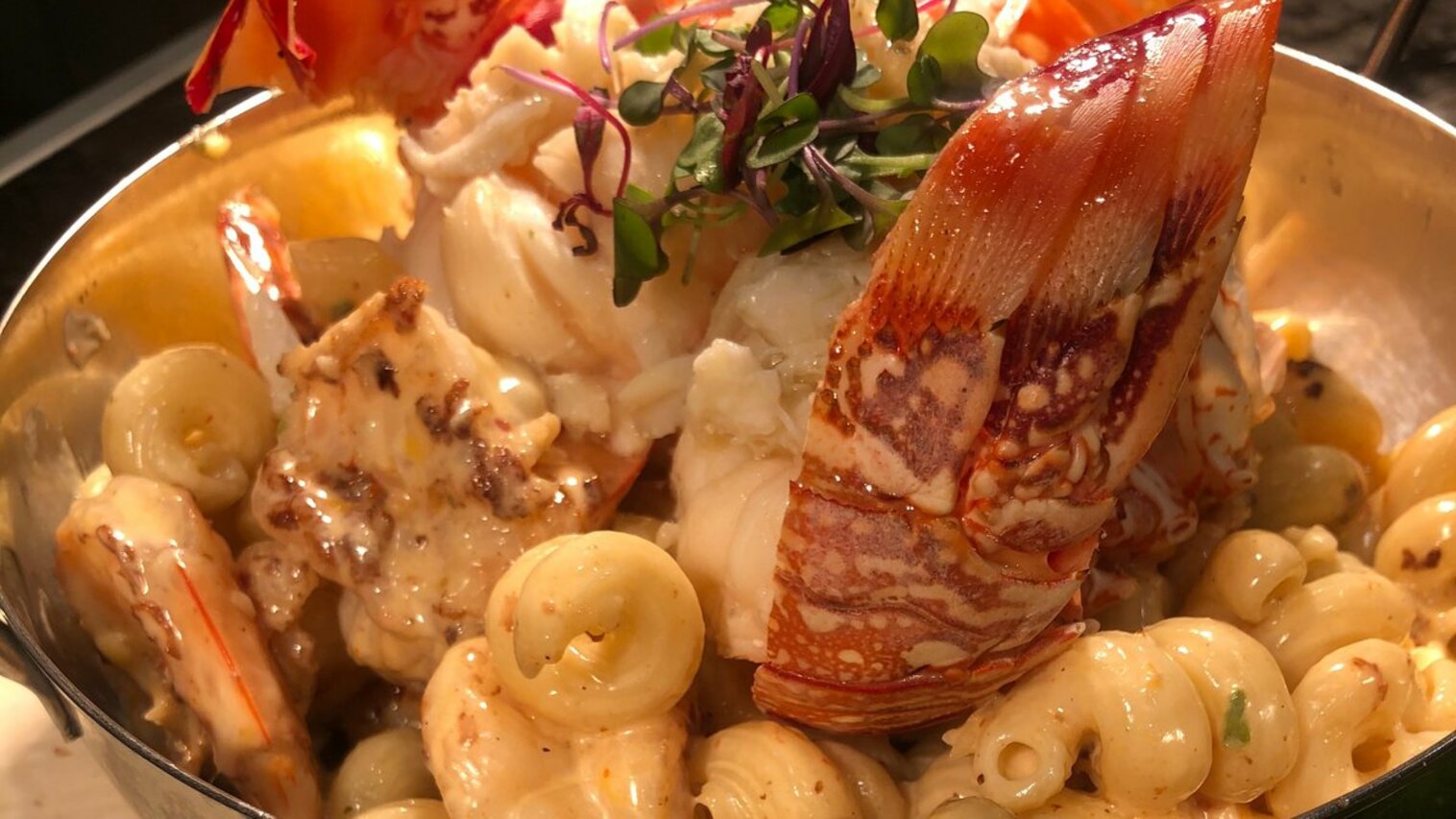 Order Power Tower Lobster Mac food online from Modern Greek And Salad Bar store, Dearborn on bringmethat.com