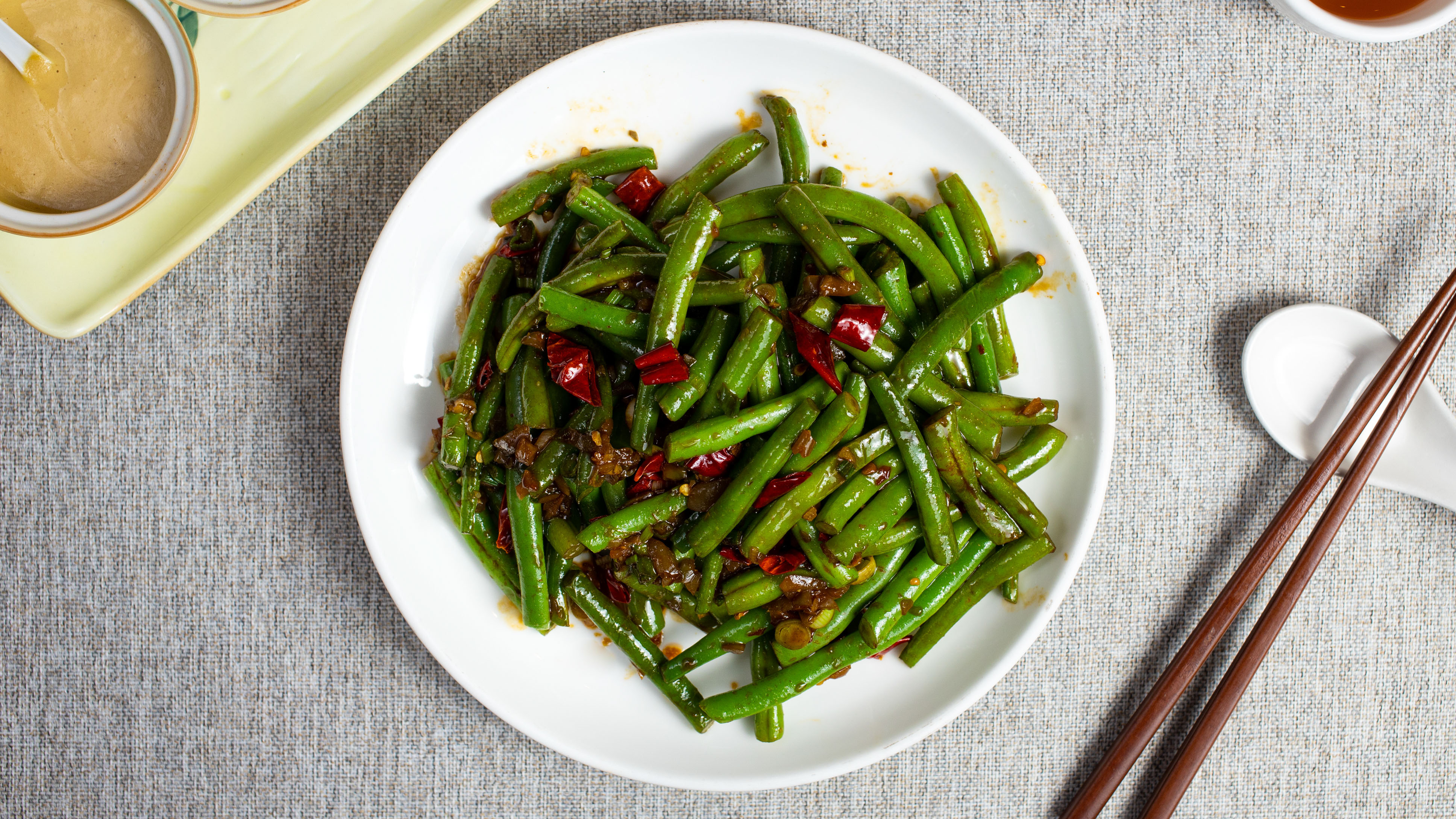 Order Braise Yourself String Beans干扁四季豆 food online from Fortune Cookie Chinese store, San Francisco on bringmethat.com