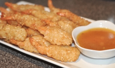 Order 14. Fried Jumbo Shrimp food online from Nice Chinese Restaurant store, Downingtown on bringmethat.com