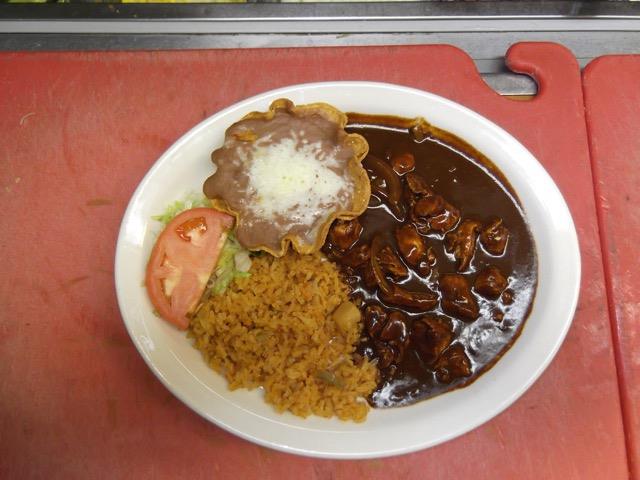 Order Gallina en Mole food online from El Paraiso De Mexico store, San Antonio on bringmethat.com