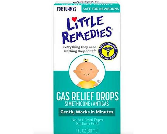 Order Little Remedies Gas Relief Drops 1 oz food online from McLean Ave Pharmacy store, Yonkers on bringmethat.com