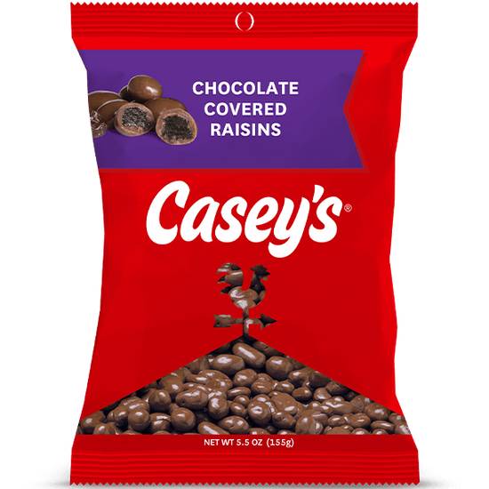 Order Casey's Chocolate Covered Raisins 5.5oz food online from Casey store, Millstadt on bringmethat.com