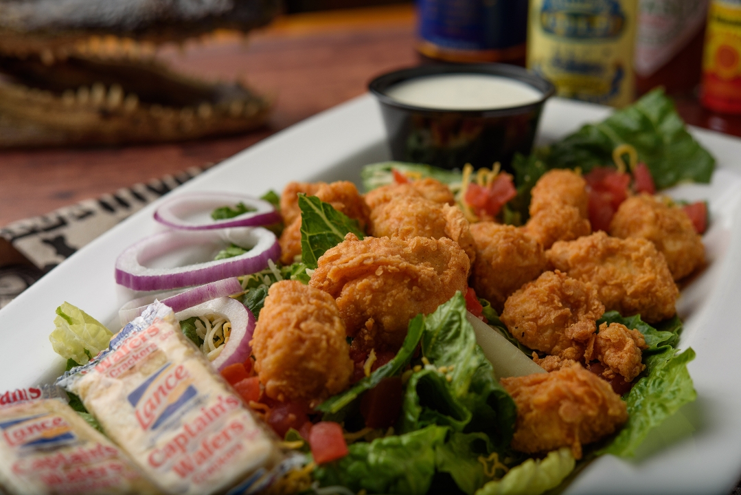 Order Popcorn Chicken Salad food online from Buzzard Billy store, Lincoln on bringmethat.com