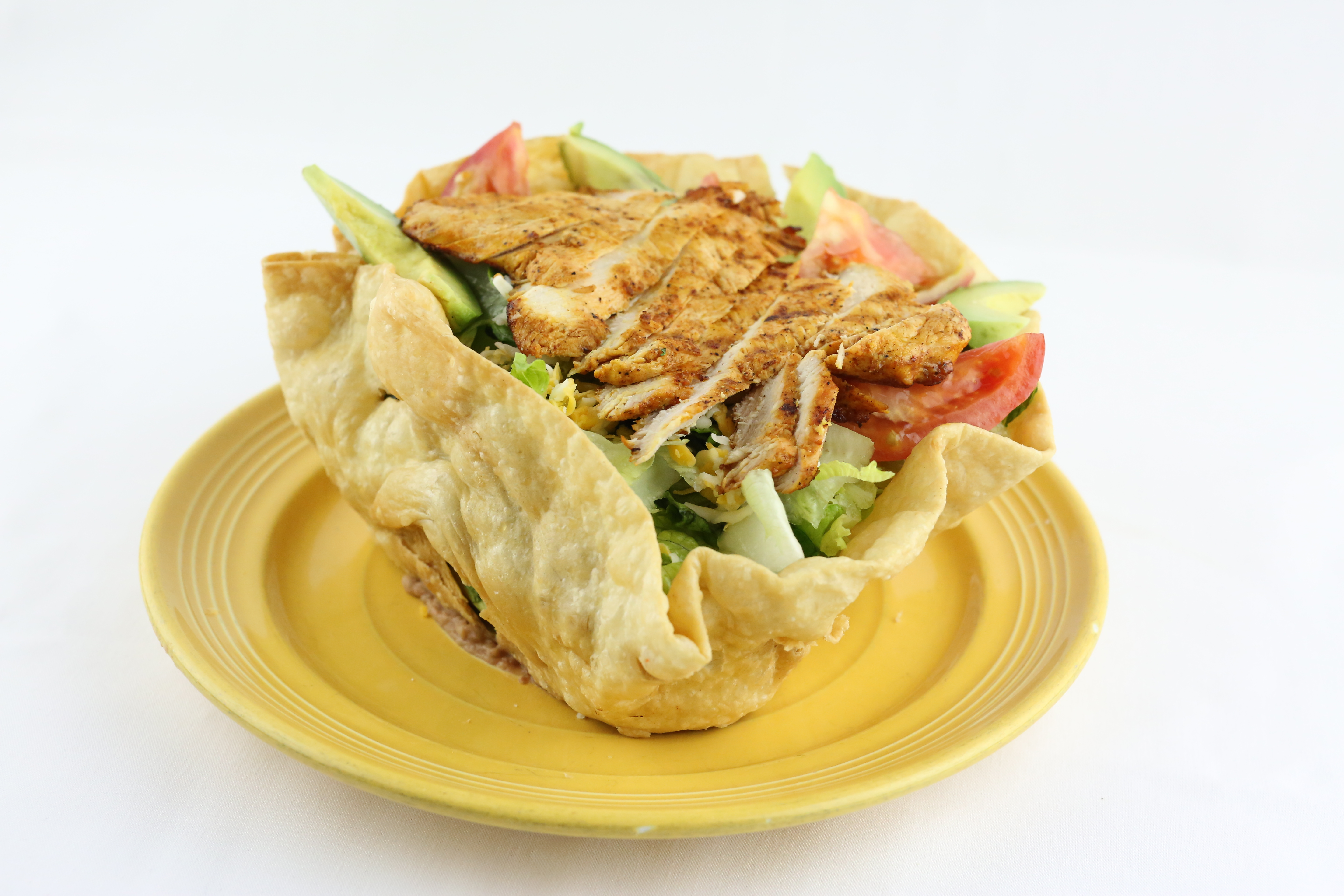 Order Fajita Salad food online from El Tapatio store, Citrus Heights on bringmethat.com