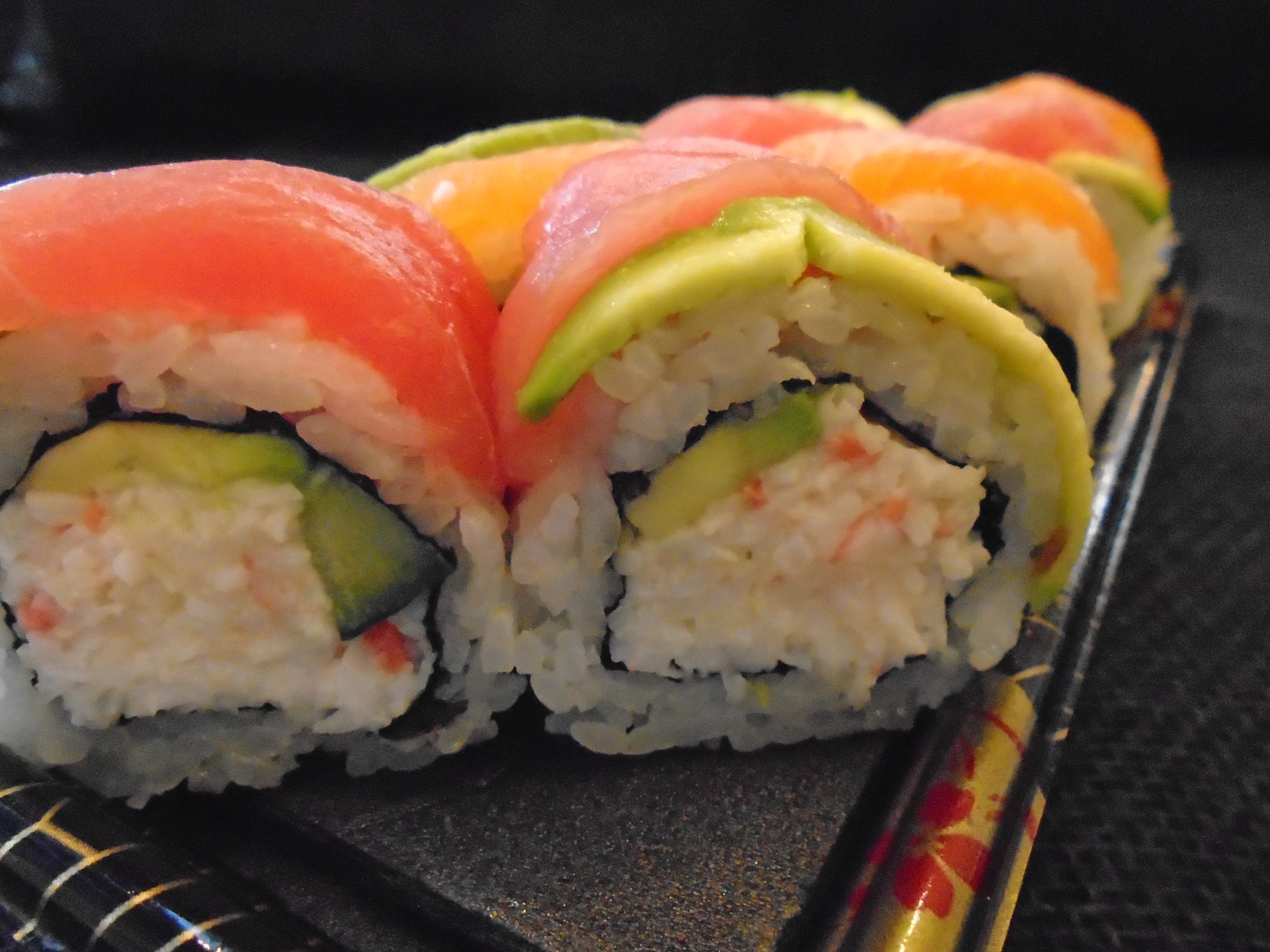Order Rainbow Roll food online from Gatten Sushi store, Gardena on bringmethat.com