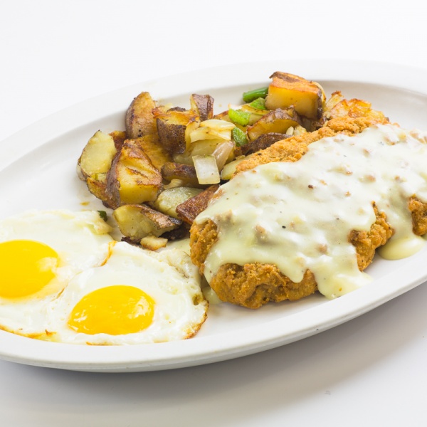 Order Country Fried Steak and Eggs Breakfast food online from Hungry Fox store, North Hollywood on bringmethat.com