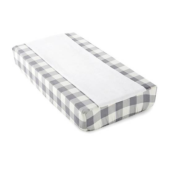Order Levtex Baby® Kipton Changing Pad Cover in Grey/Ivory food online from buybuy BABY store, Fresno on bringmethat.com
