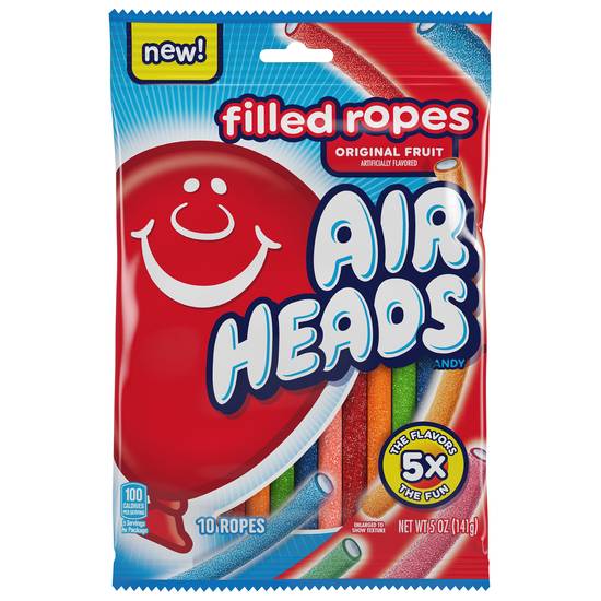 Order Airheads Filled Ropes Candy Assorted Original Fruit Flavors (5 oz) food online from Rite Aid store, Eugene on bringmethat.com