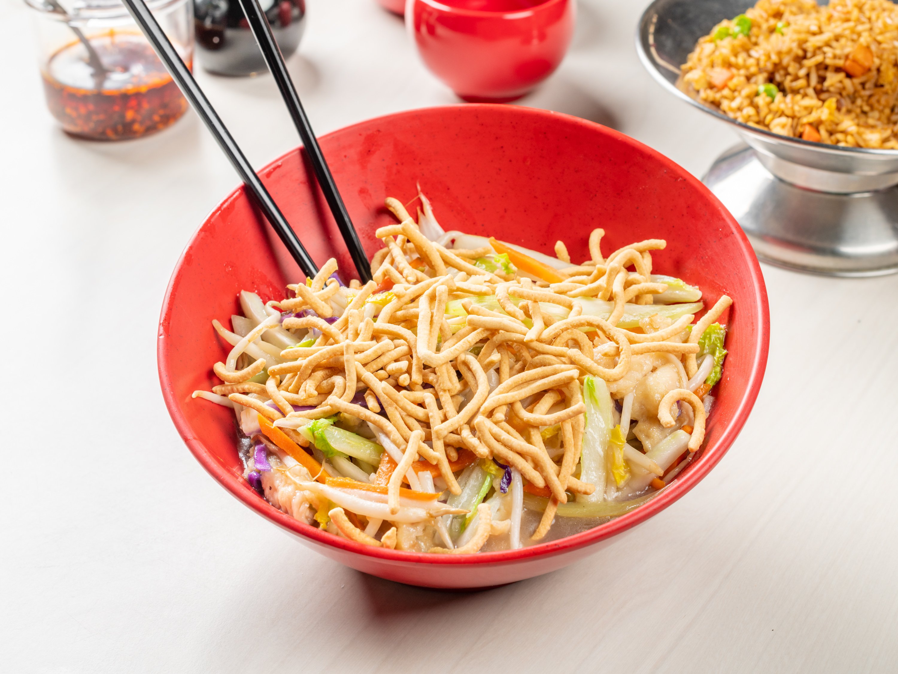 Order Chicken Chow Mein food online from Hunan Palace store, El Paso on bringmethat.com