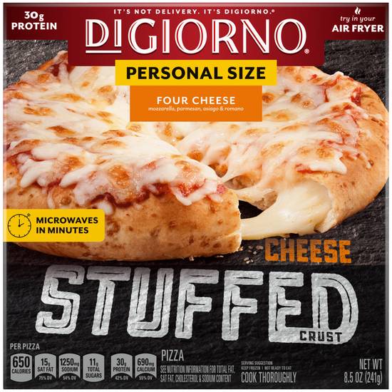 Order DiGiorno Four Cheese Stuffed Crust Frozen Pizza, 8.5 oz food online from Cvs store, Temecula on bringmethat.com