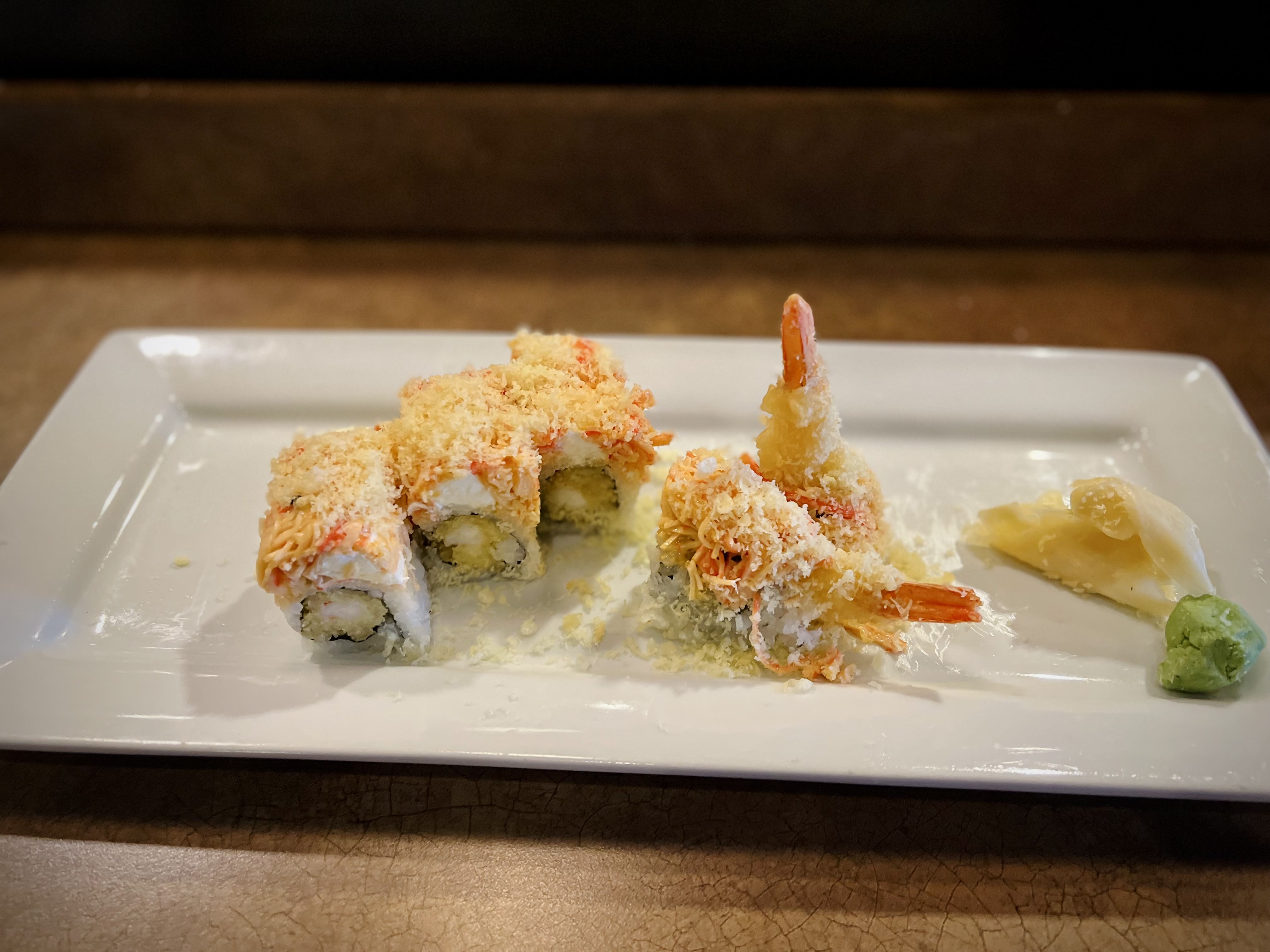 Order Sunshine Roll food online from Bluefin Steak House & Sushi store, Howell on bringmethat.com