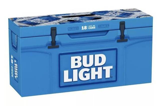 Order Bud Light, 18pk-12oz can beer (4.2% ABV) food online from Cold Spring Liquor store, Liberty Hill on bringmethat.com