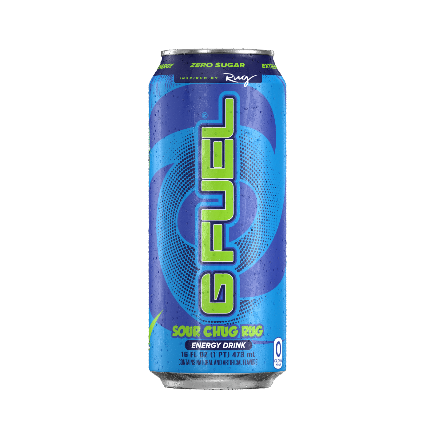 Order G Fuel Energy Drink, Sour Blue Chug Rug - 16 oz food online from Rite Aid store, PAULSBORO on bringmethat.com