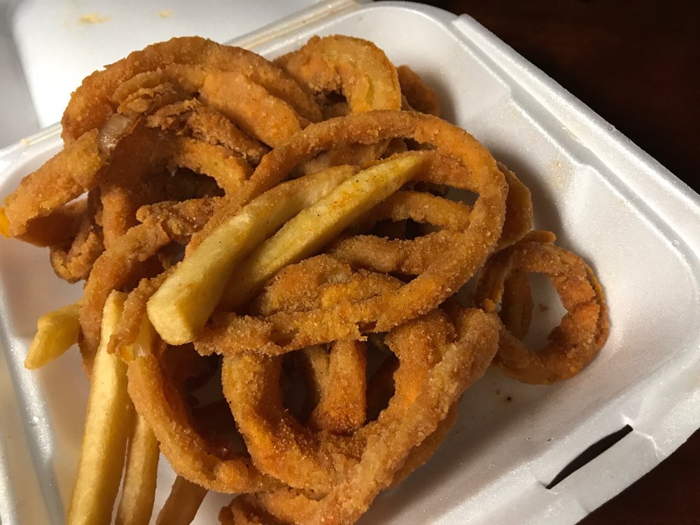 Order Onion Rings food online from Hercules Burgers store, Orange on bringmethat.com