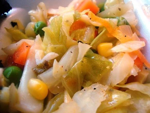 Order Steamed Cabbage & Carrots food online from Footprints Jamaican Restaurant & Lounge store, Decatur on bringmethat.com