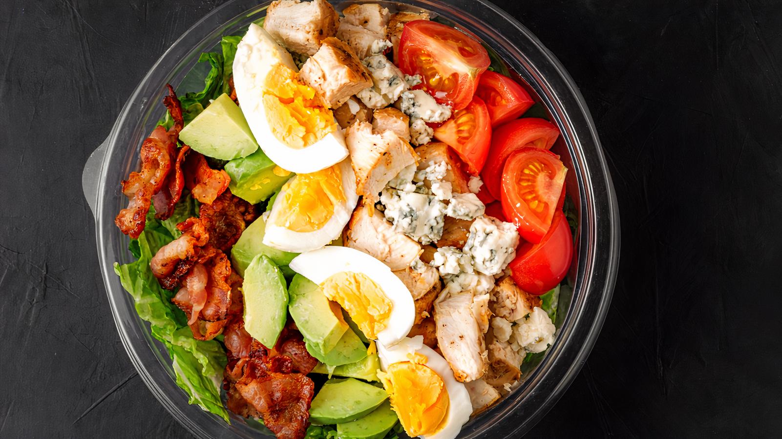 Order Cobb Salad food online from Oliver Pizza store, Canton on bringmethat.com
