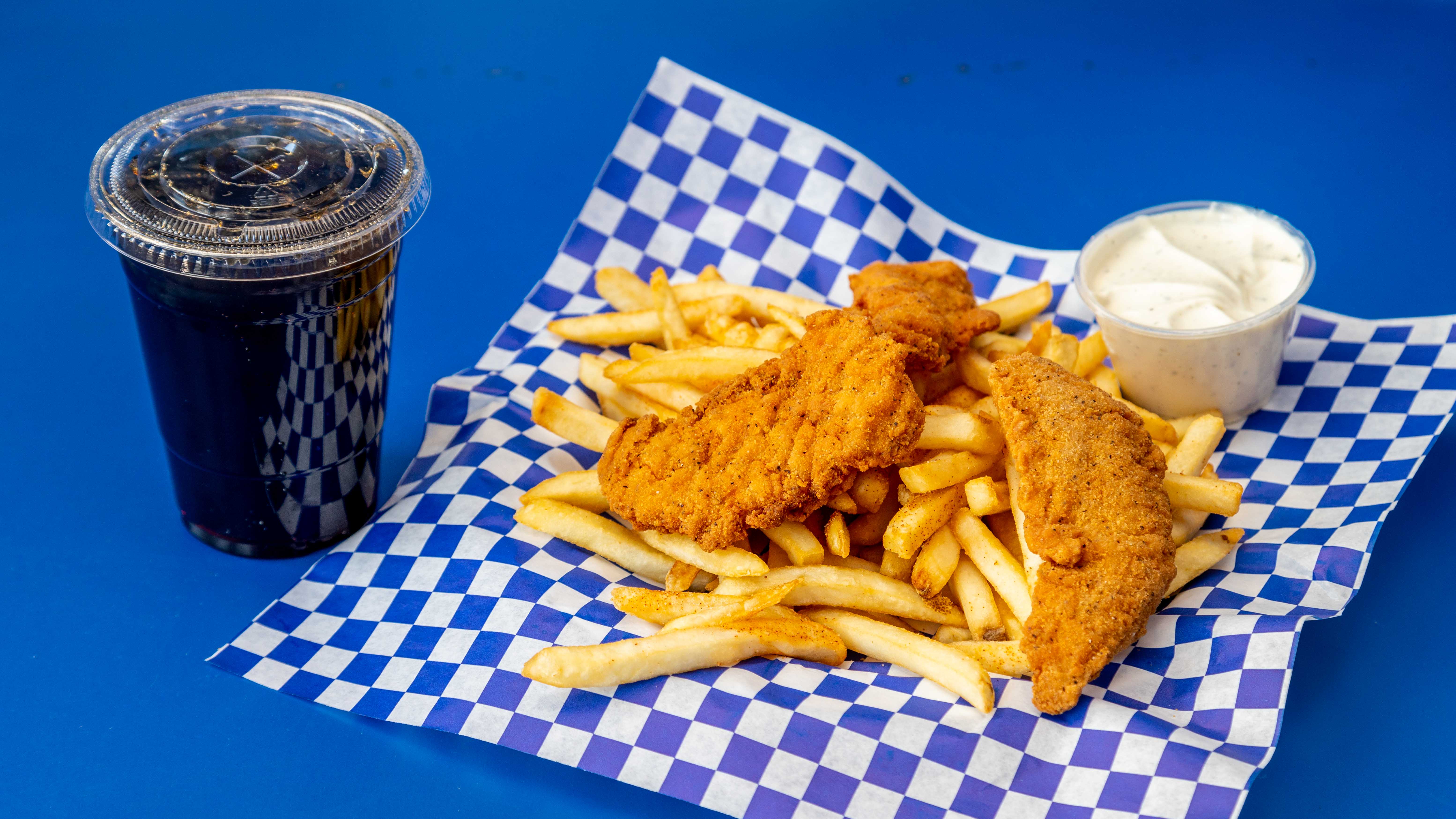 Order Chicken Strips Combo food online from Gus Jr store, Los Angeles on bringmethat.com