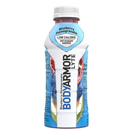 Order BodyArmor Lyte Sports Drink Low Calorie Sports Beverage Blueberry Pomegranate food online from Deerings Market store, Traverse City on bringmethat.com