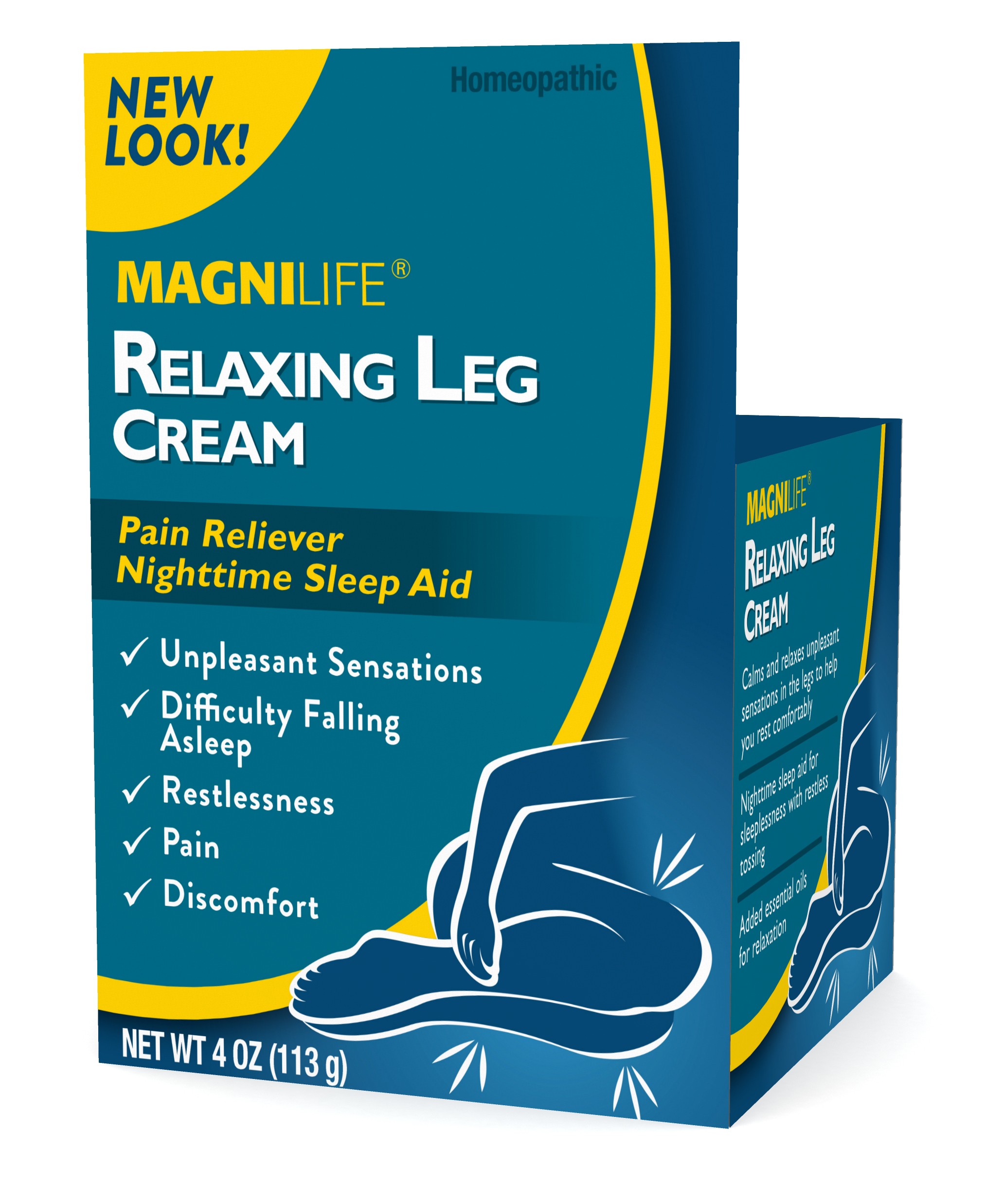 Order MagniLife Relaxing Leg Cream - 4 oz food online from Rite Aid store, ELMIRA on bringmethat.com