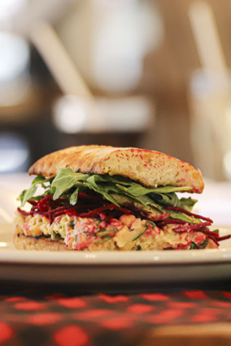 Order Za'tar Smashed Chickpea Sandwich food online from Hopstone store, San Francisco on bringmethat.com