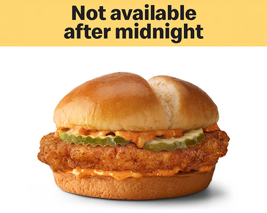 Order Spicy Crispy Chicken Sandwich food online from McDonald's store, Canton on bringmethat.com