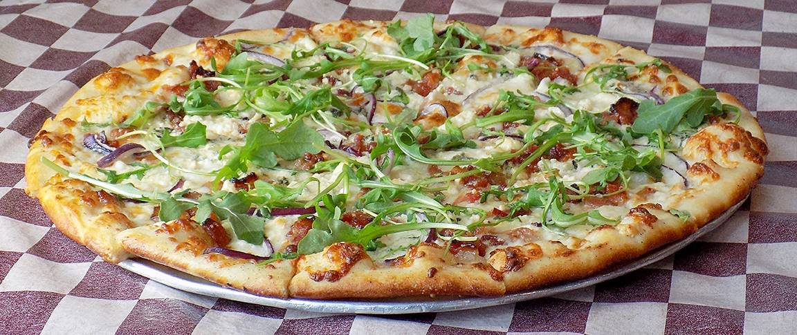 Order 12 in Blue Train Pizza food online from Trackside Pizza store, Puyallup on bringmethat.com
