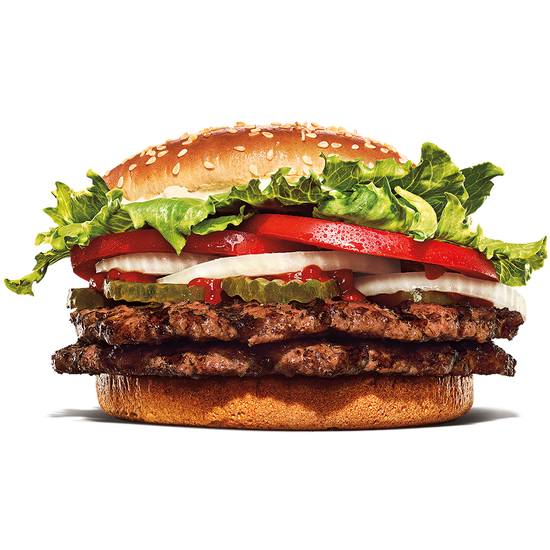 Order Double Whopper food online from Burger King store, Alpharetta on bringmethat.com